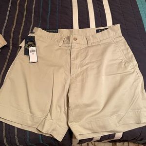 NWT Ralph Lauren Polo 6” Khaki Shorts (Size 30)